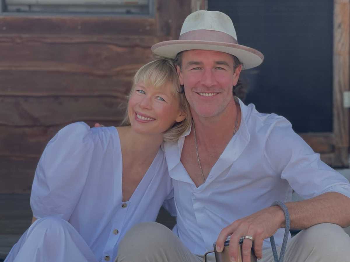 Fotos de Erin Fetherston con James Van Der Beek.