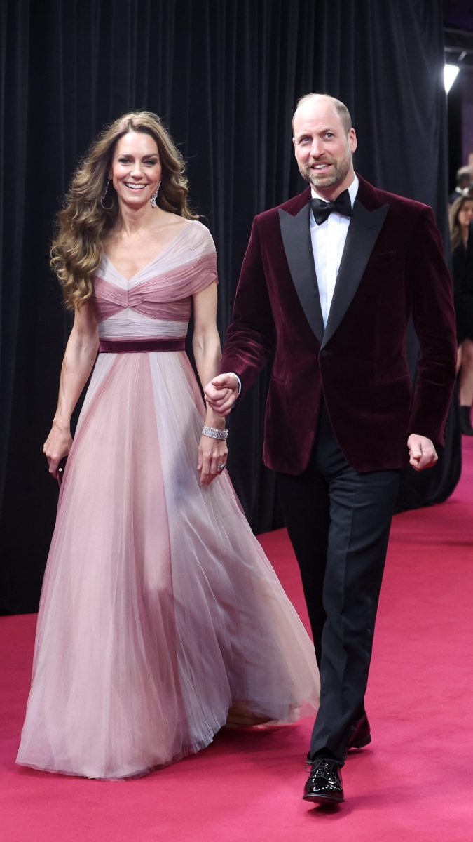Kate Middleton 'recicló' un vestido Gucci para los premios BAFTA.