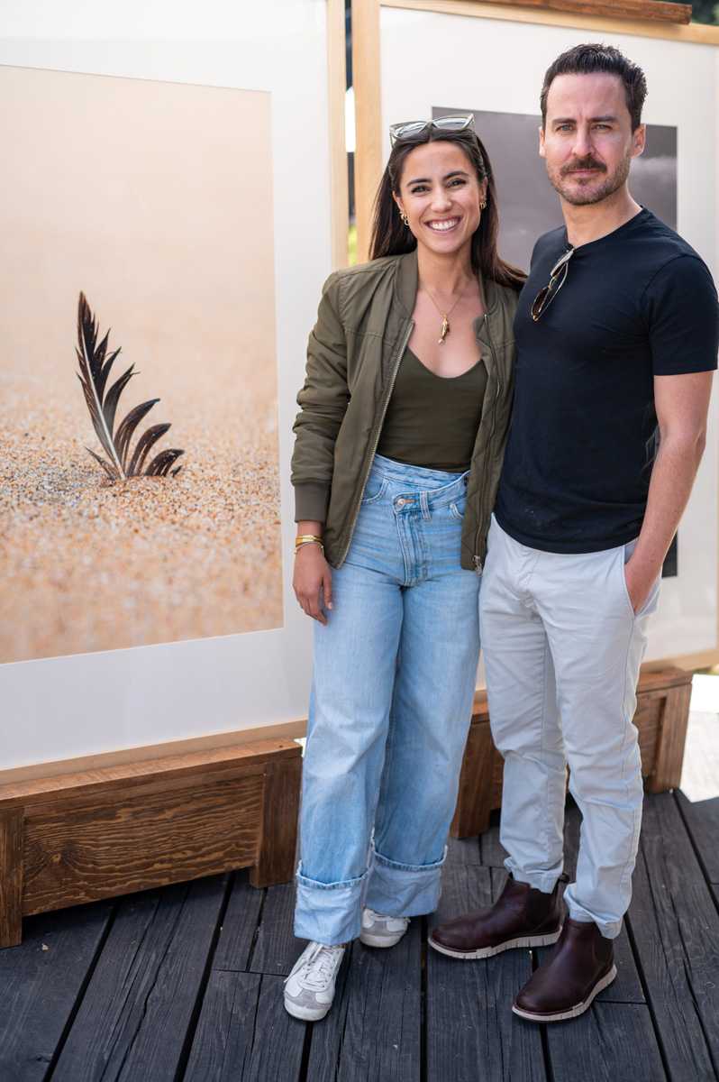 Mariana Schad y Fernando Montes de Oca.