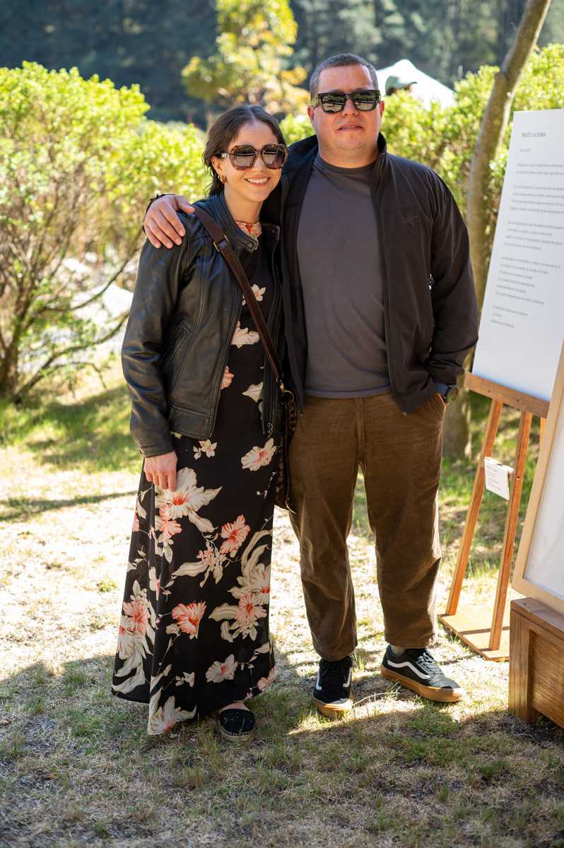Marisa Casarín y Arturo Larrea.