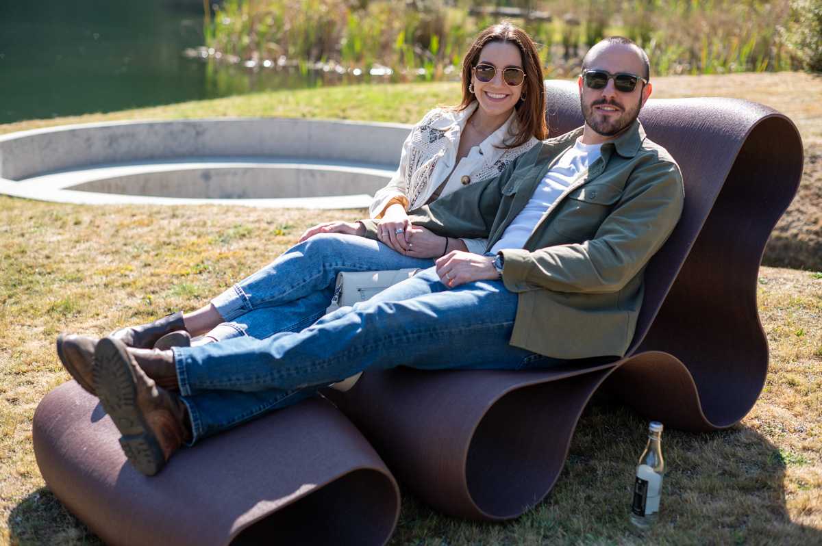 Martha Baidon y Óscar del Valle.