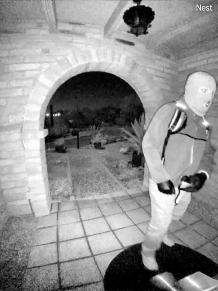 Imagen de la cámara de seguridad de casa de Nancy Guthrie.
