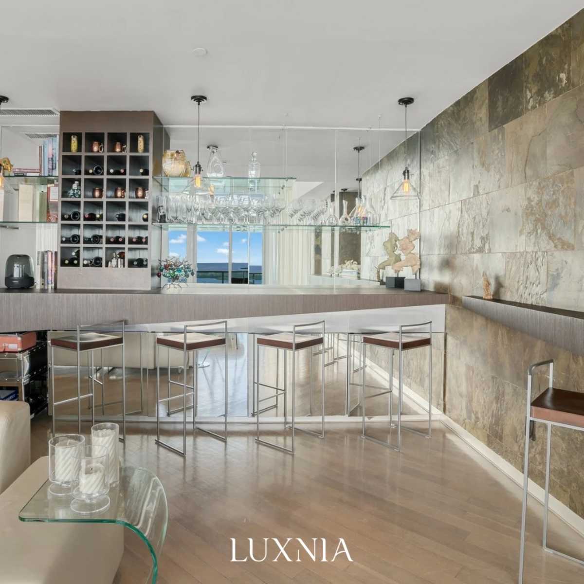 Detalles del penthouse que fue de Luis Miguel en Miami. (Foto:  Instagram/ luxnia.inmobiliaria)