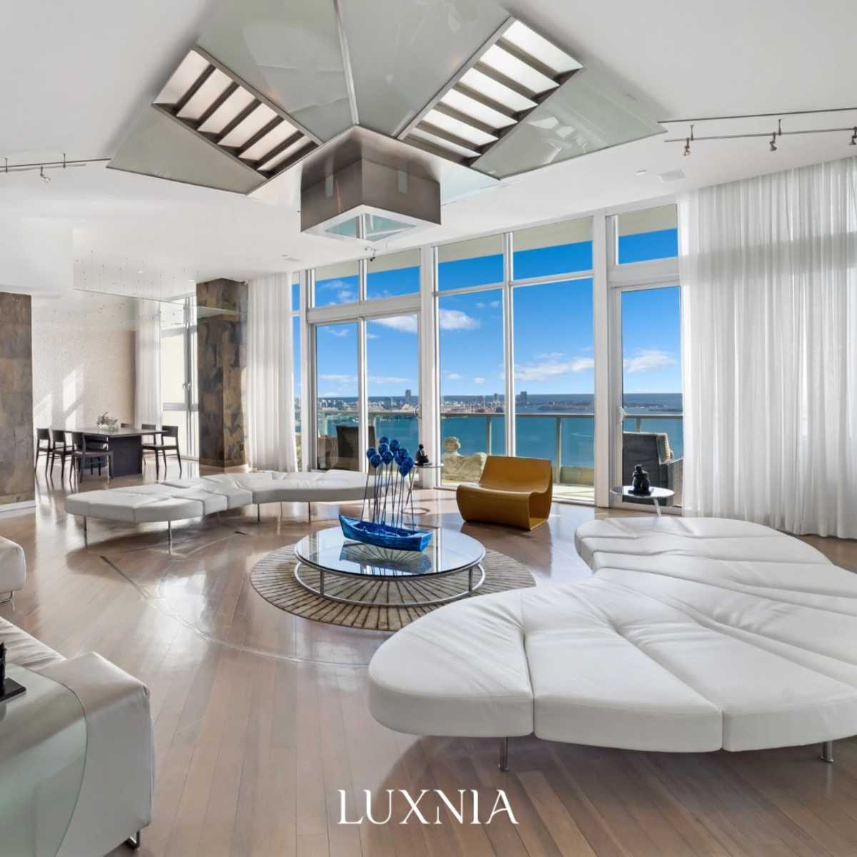 Detalles del penthouse que fue de Luis Miguel en Miami. (Foto:  Instagram/ luxnia.inmobiliaria)