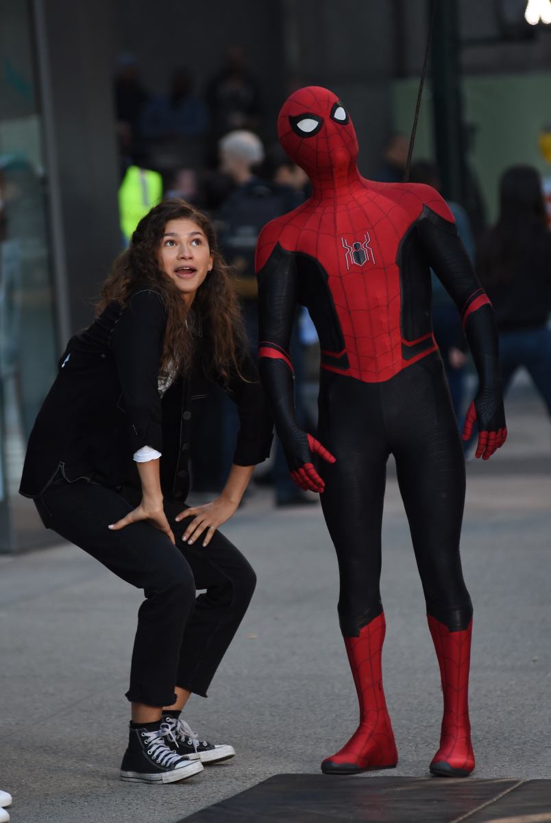 Tom Holland y Zendaya comparten créditos en una de las películas de Spiderman.