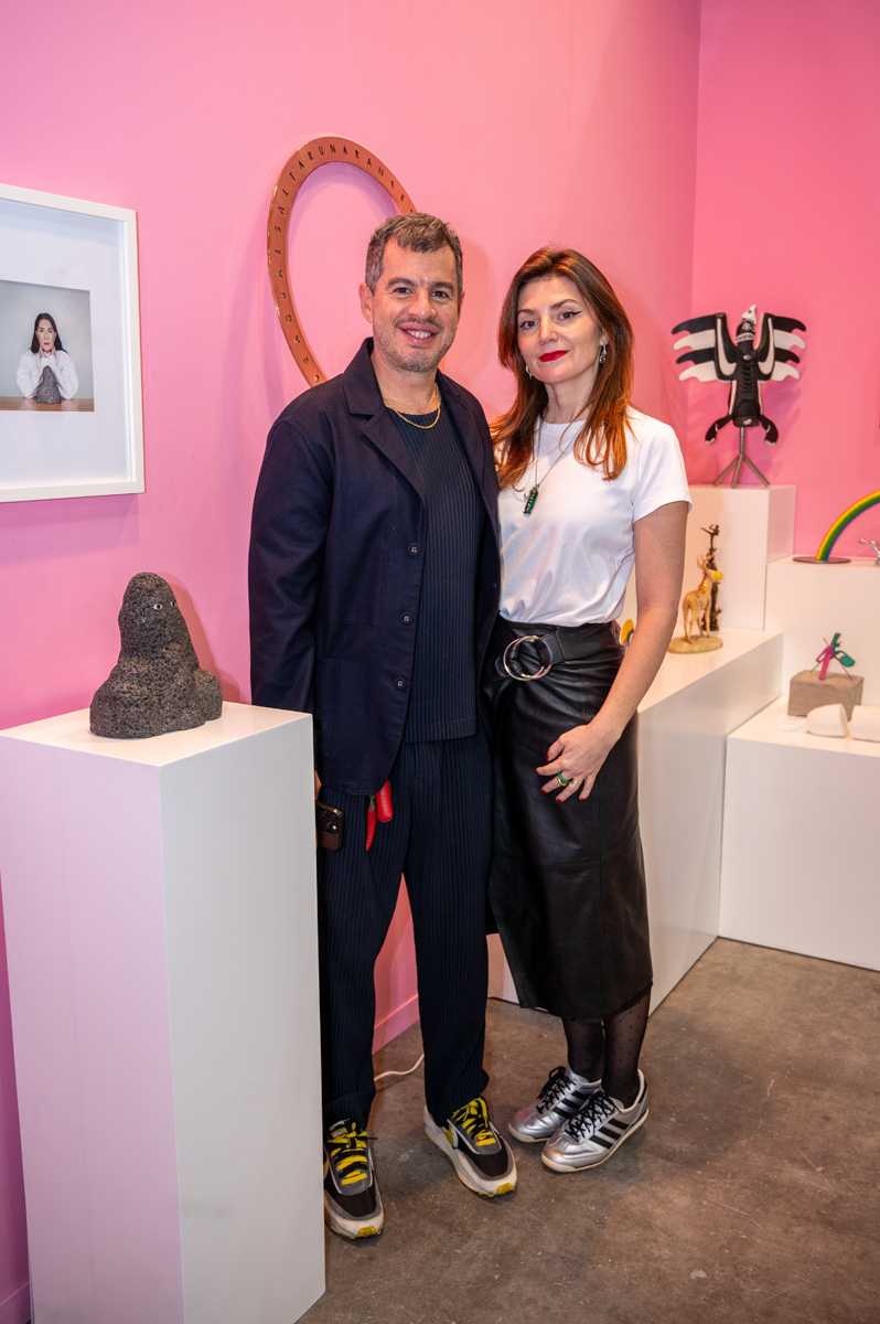 Rodrigo Peñafiel y Rita Marimen.