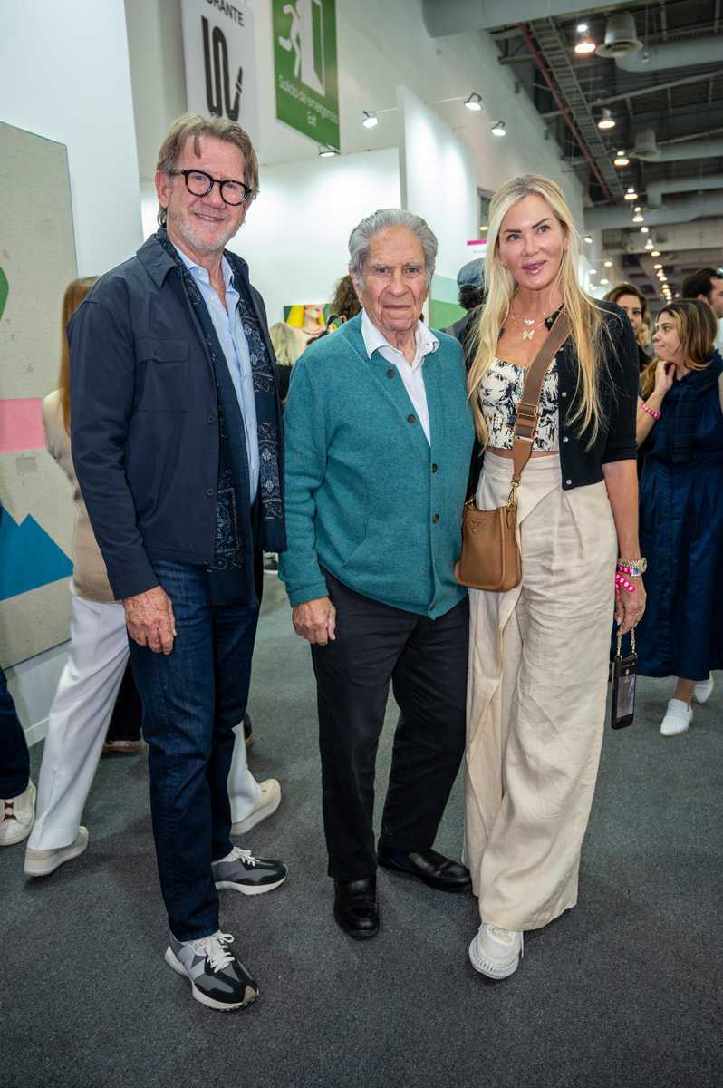 Manolo Mestre, Eduardo Terrazas y Kymberly Marciano.