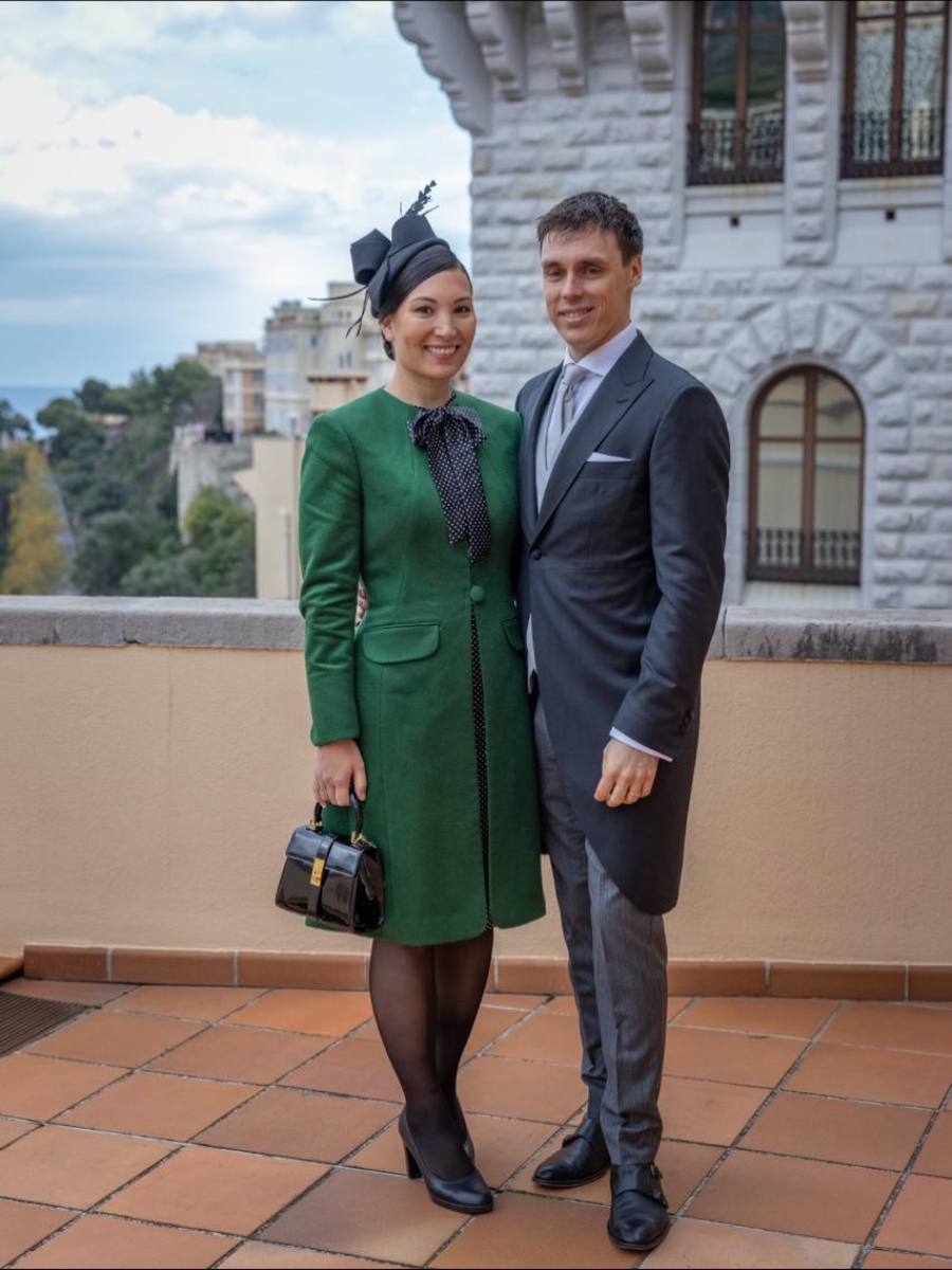 Louis Ducruet y su esposa Marie.