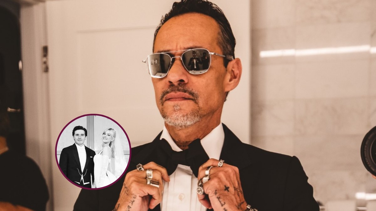 Marc Anthony habla sobre el drama de los Beckham en el que Brooklyn lo acusó de “sabotear” su baile de bodas en favor de Victoria