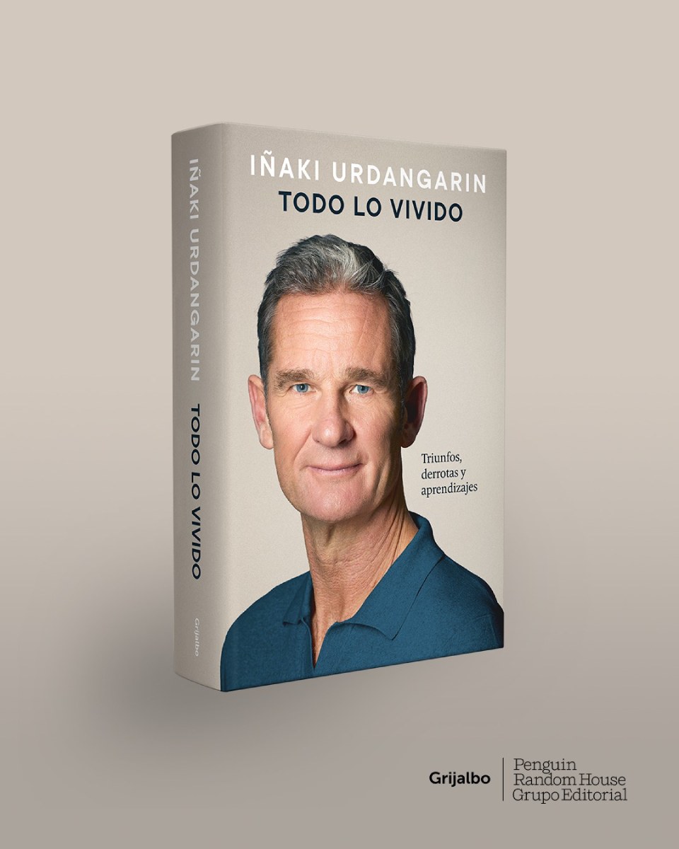 "Todo lo Vivido: Triunfos, Derrotas y Aprendizajes" es el nombre del libro de memorias de Iñaki Urdangarin.