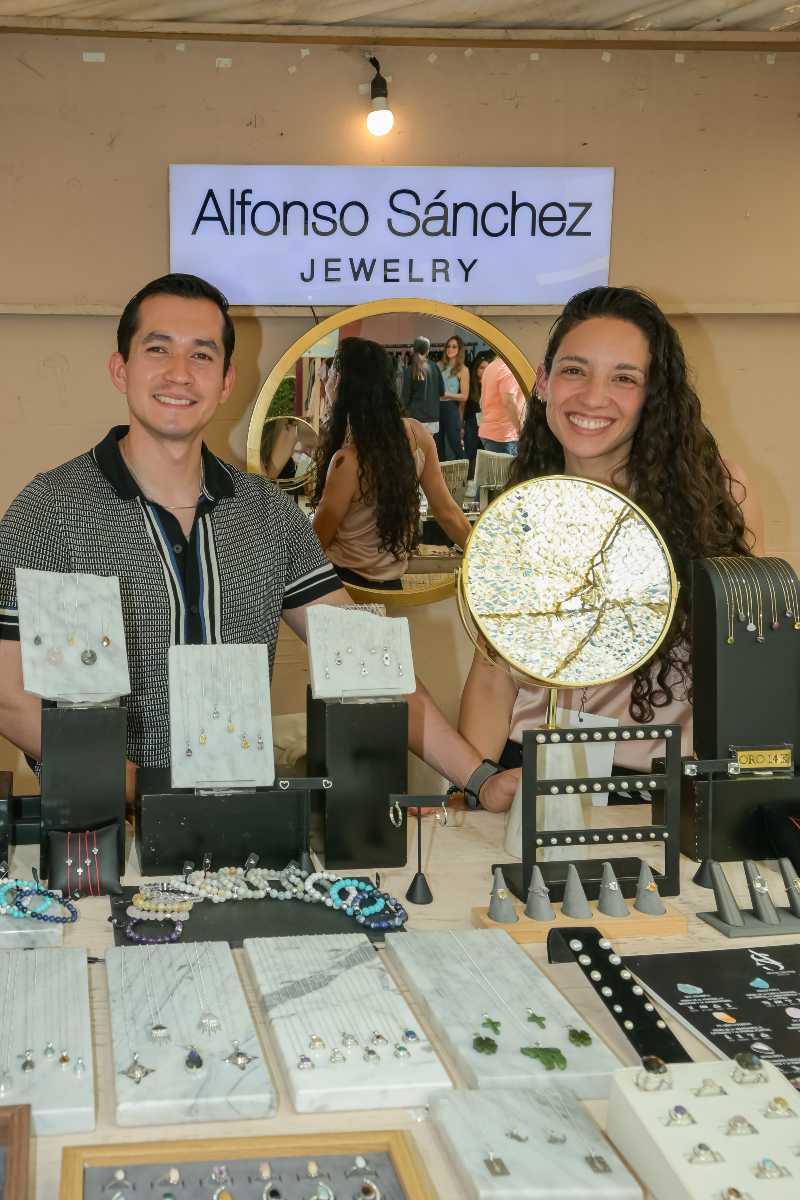 Alfonso Sánchez y Karla Reyes.