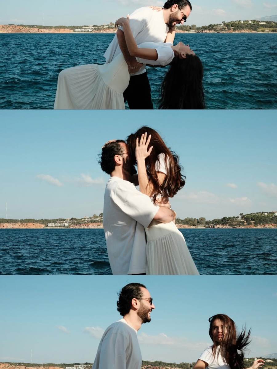 Ben Attal sorprendió a su novia, la modelo Thylane Blondeau al proponerle matrimonio.