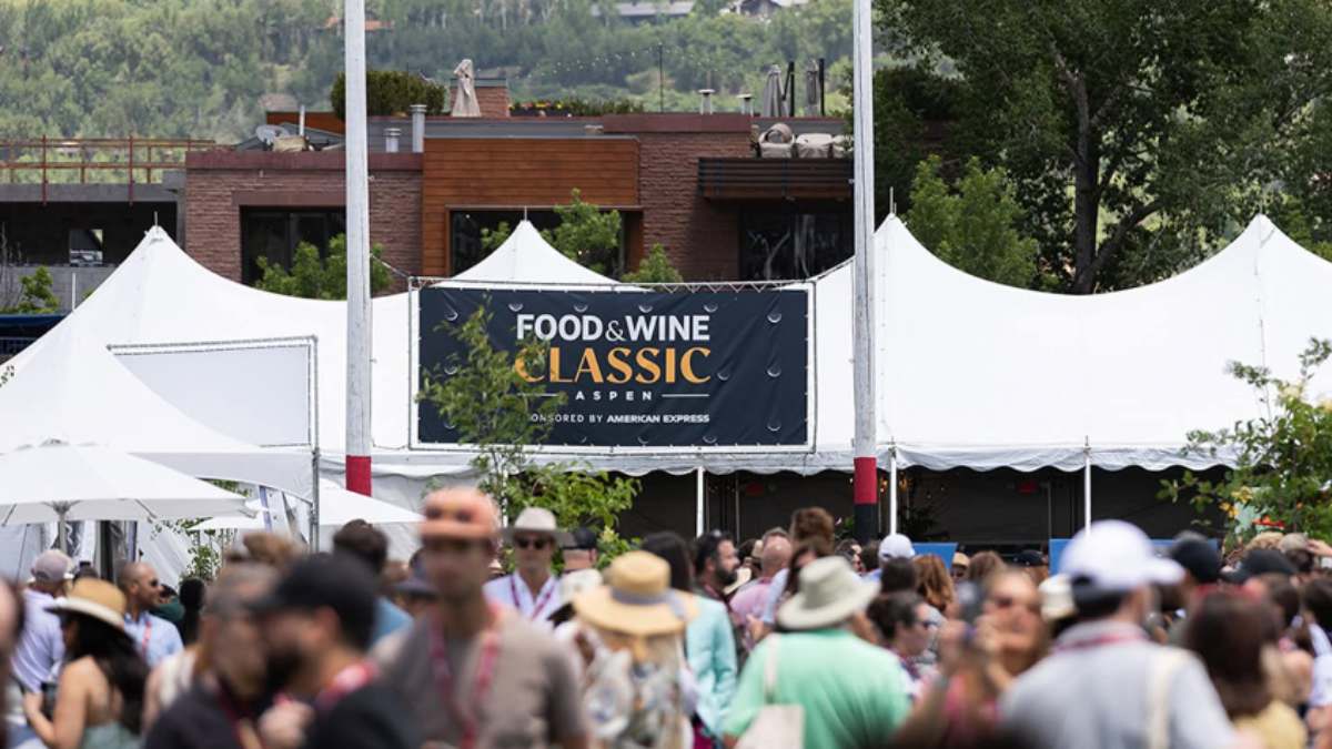 Food & Wine Classic in Aspen, que se llevará a cabo del 19 al 21 de junio.