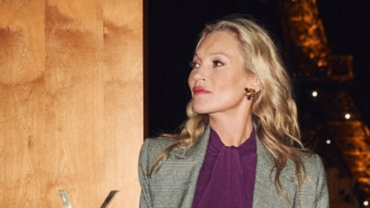 Kate Moss, Lila Moss y Rosé acaparan miradas en el desfile de Saint Laurent