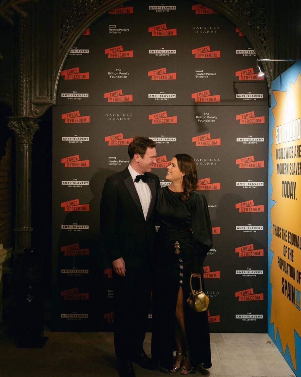 Jack Brooksbank y la princesa Eugenia se casaron en 2018.