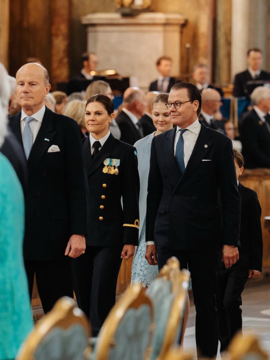 La princesa Victoria, heredera al trono, y su esposo, el príncipe Daniel.