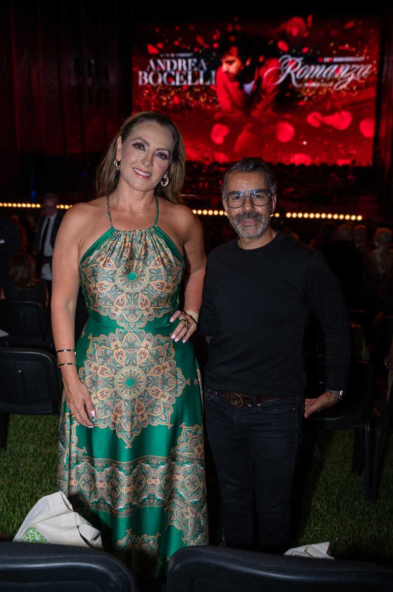 Verónica del Castillo y Juan Pablo Rodríguez.