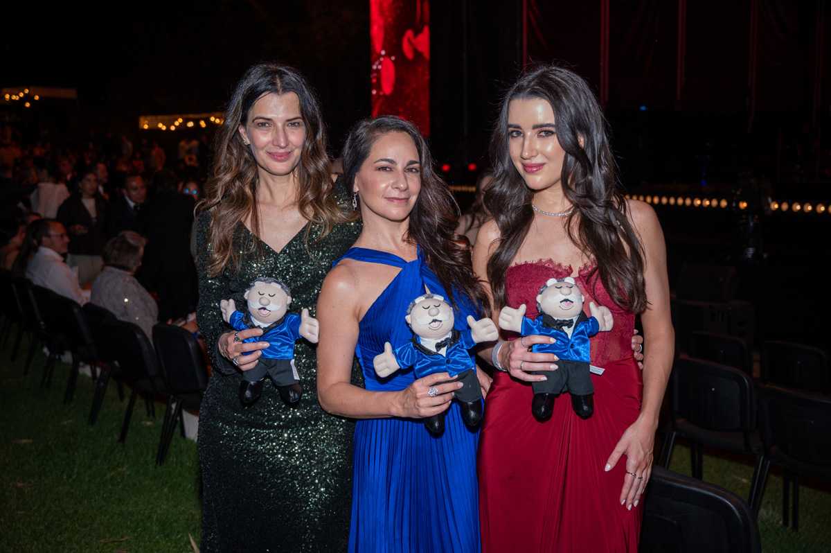 Aline Bortoloti, Paulina Madrazo y Constanza Magallanes.