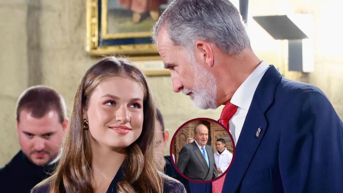 Con nostalgia, el rey Juan Carlos de España habla sobre su nieta, la princesa Leonor, y sus deseos de verla más “en primera línea”