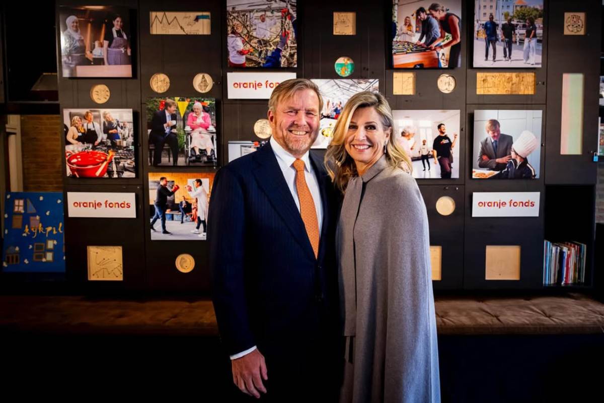 Los reyes Guillermo y Máxima de Holanda.