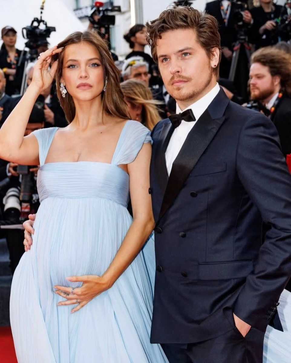Barbara acudió a Cannes con un diseño de Miu Miu.
