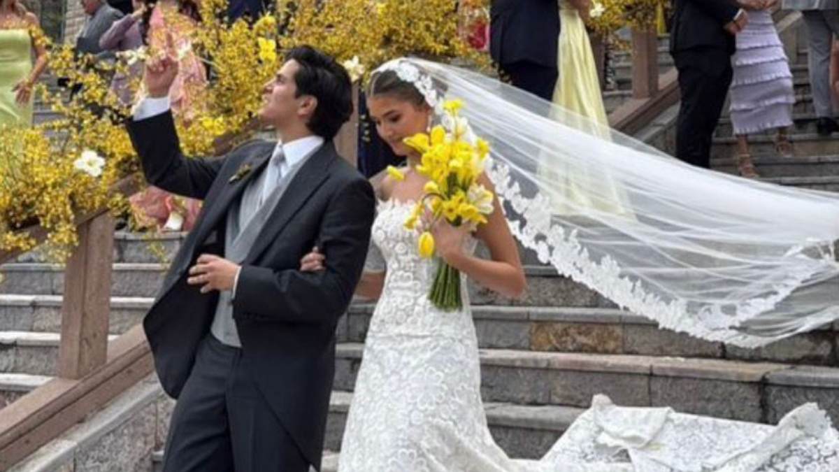 Fer Minvielle y Elías Salomon sellan su historia de amor con una espectacular boda