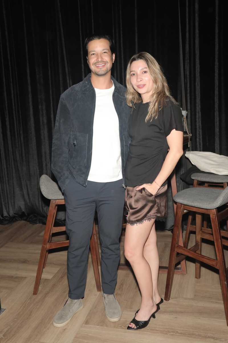 Luis Alberto Sánchez y Eunice Barrientos.