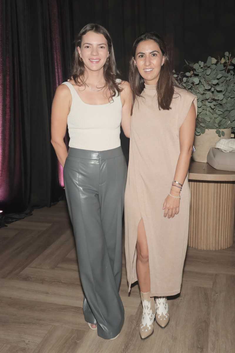Fernanda Flores y Lucía Salazar.