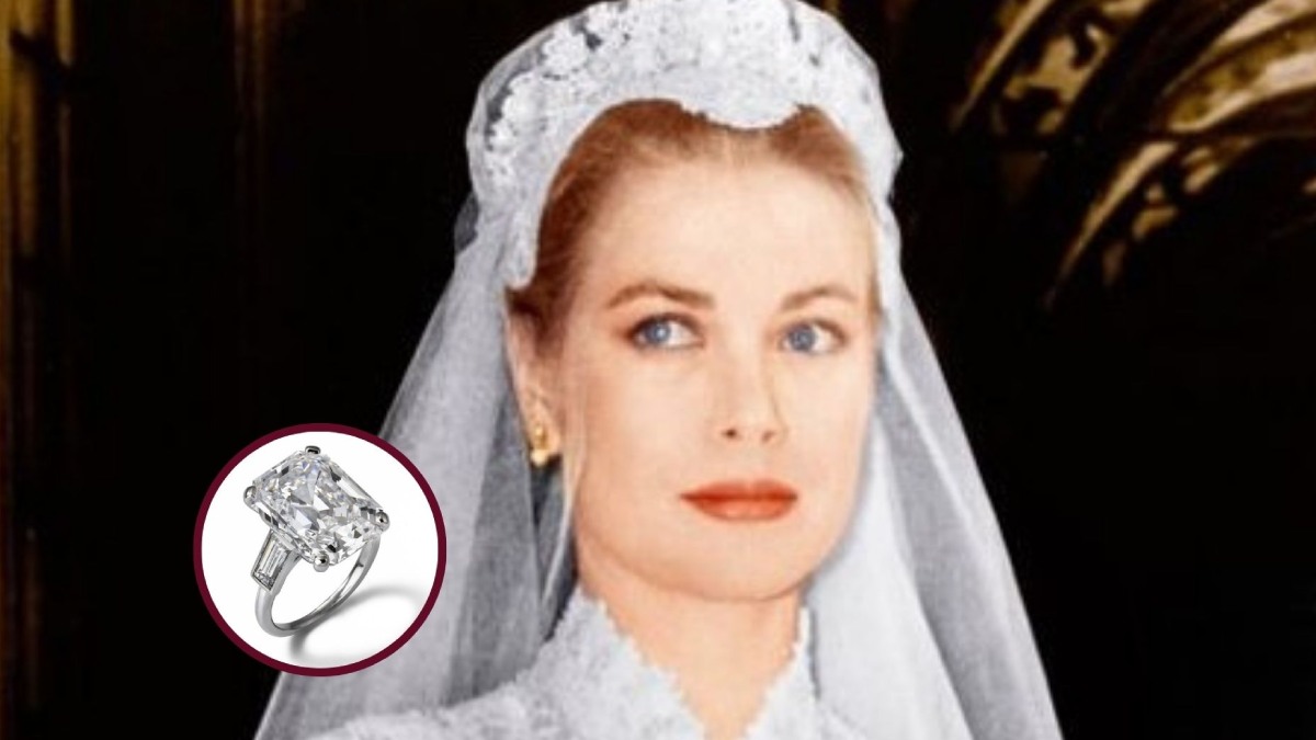 La historia del anillo Cartier de Grace Kelly: una de las joyas de compromiso más caras de todos los tiempos