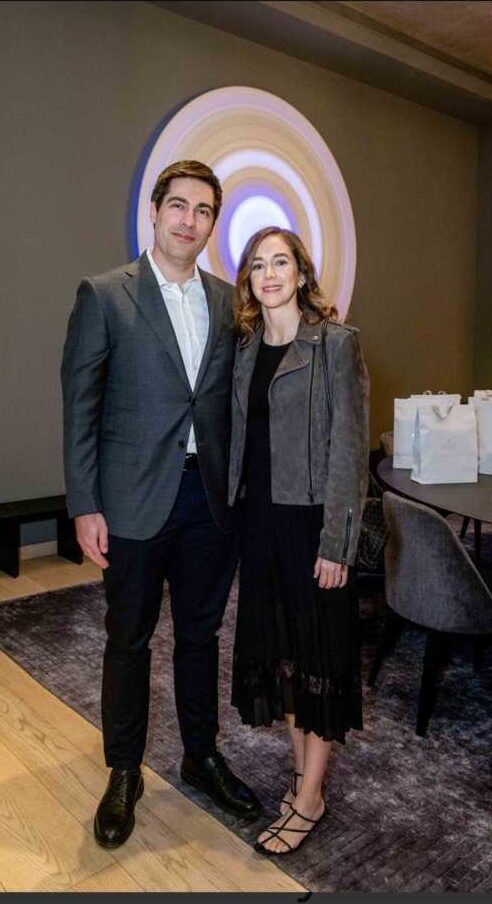 Agustín Coppel y Marce Coppel.