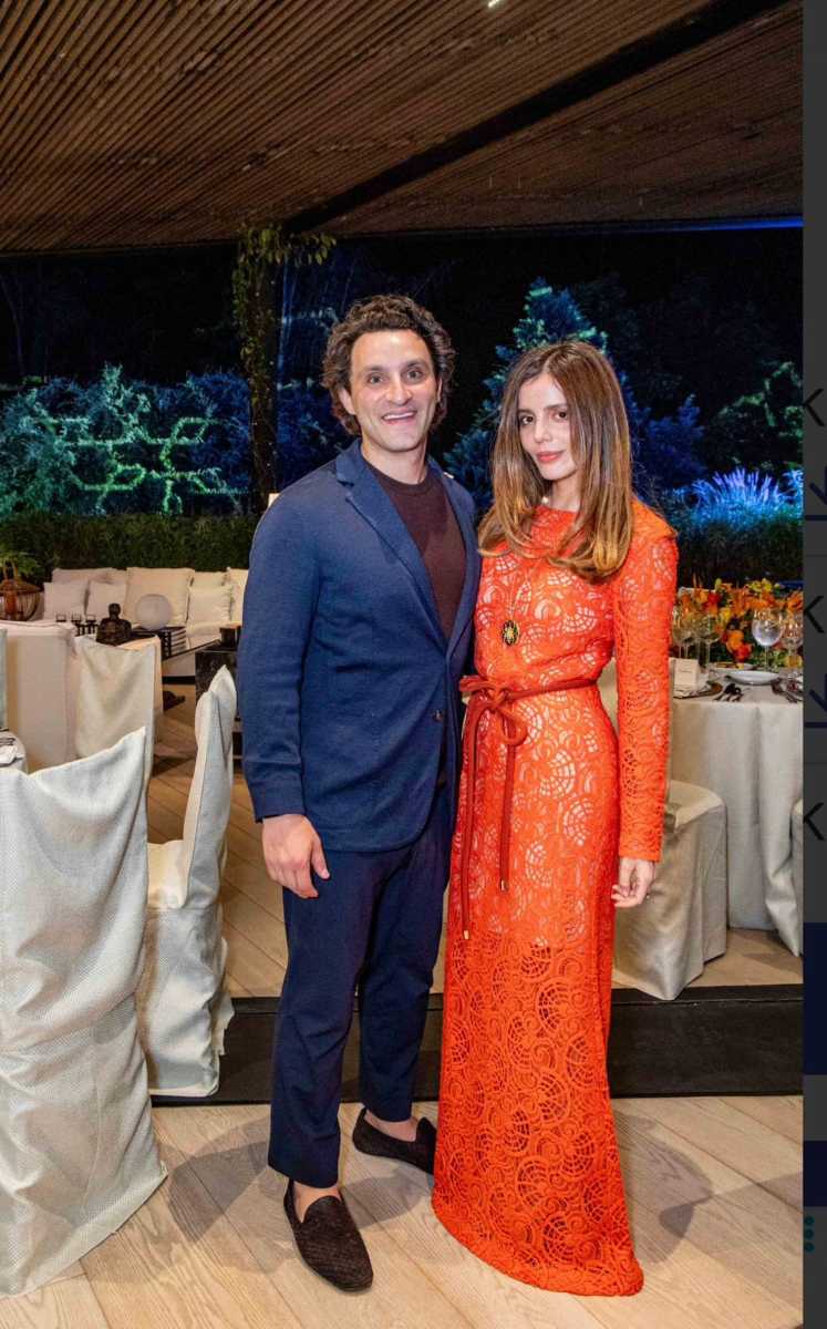 Michael Langer y Ana Victoria Acosta.
