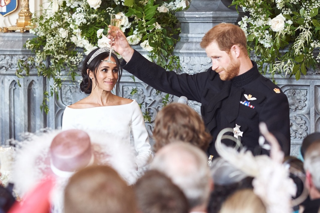 Fotos inéditas de la boda de Meghan Markle y el príncipe Harry. (Foto: Instagram/ meghan)