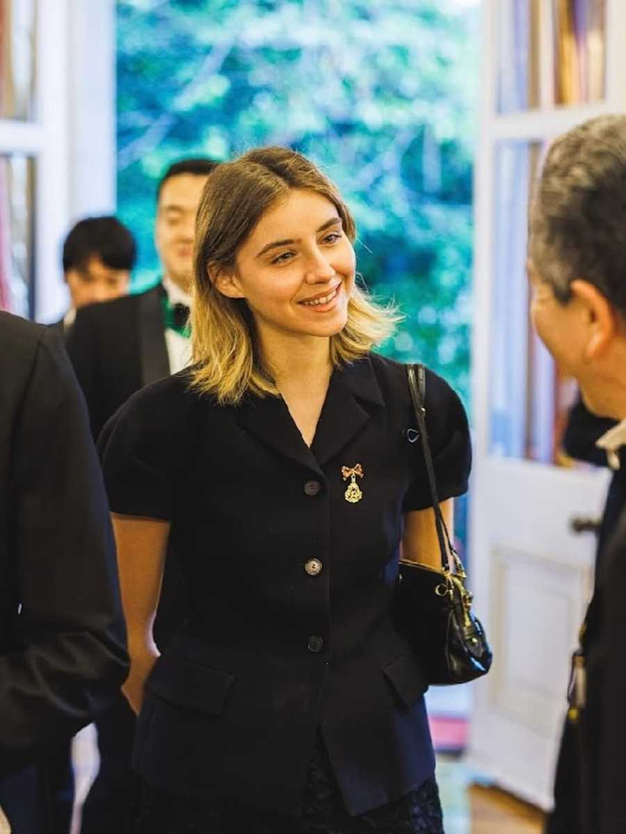Adriana Abascal y Manuel Filiberto de Saboya en su viaje a Tokio.