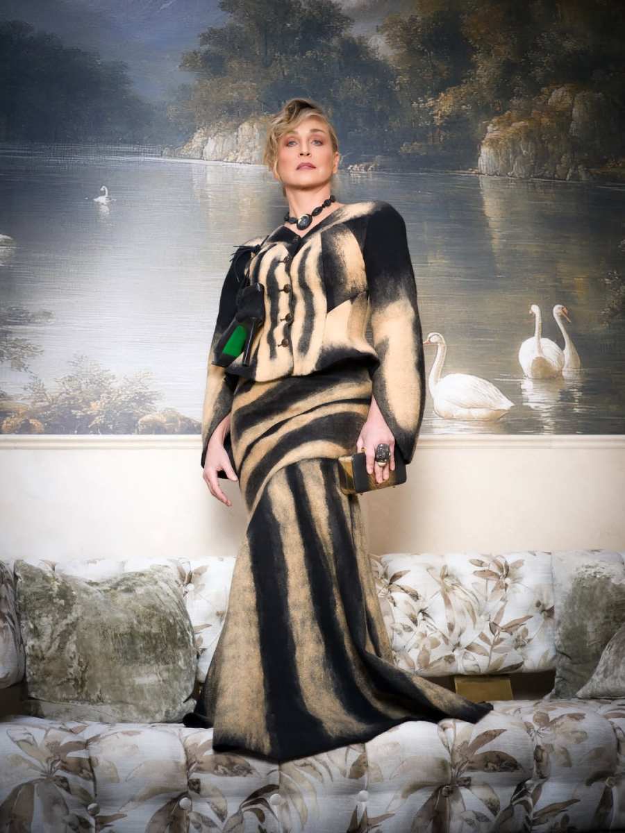 Sharon Stone, de 67 años, participa en la serie "Euphoria".