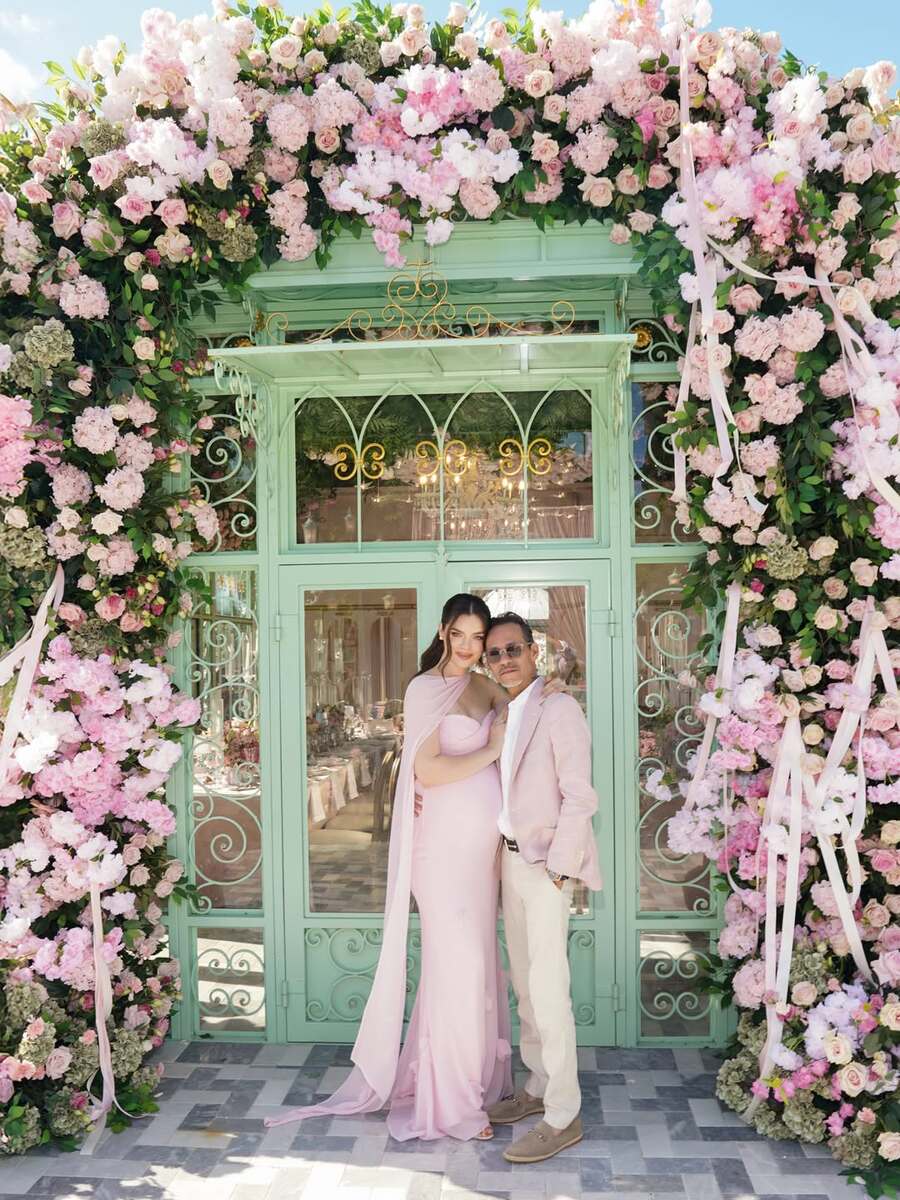 Baby shower de Marc Anthony y Nadia Ferreira.