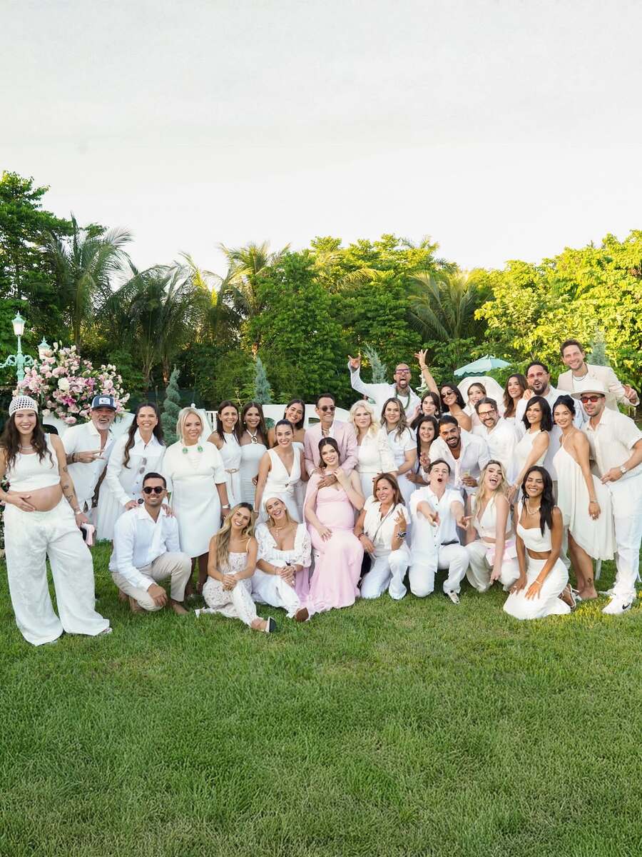 Baby shower de Marc Anthony y Nadia Ferreira.