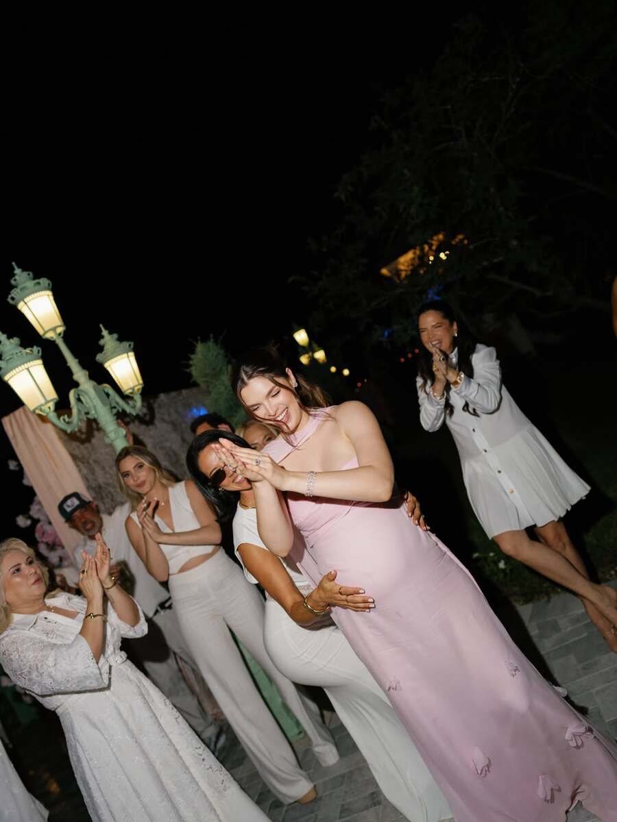 Baby shower de Marc Anthony y Nadia Ferreira.