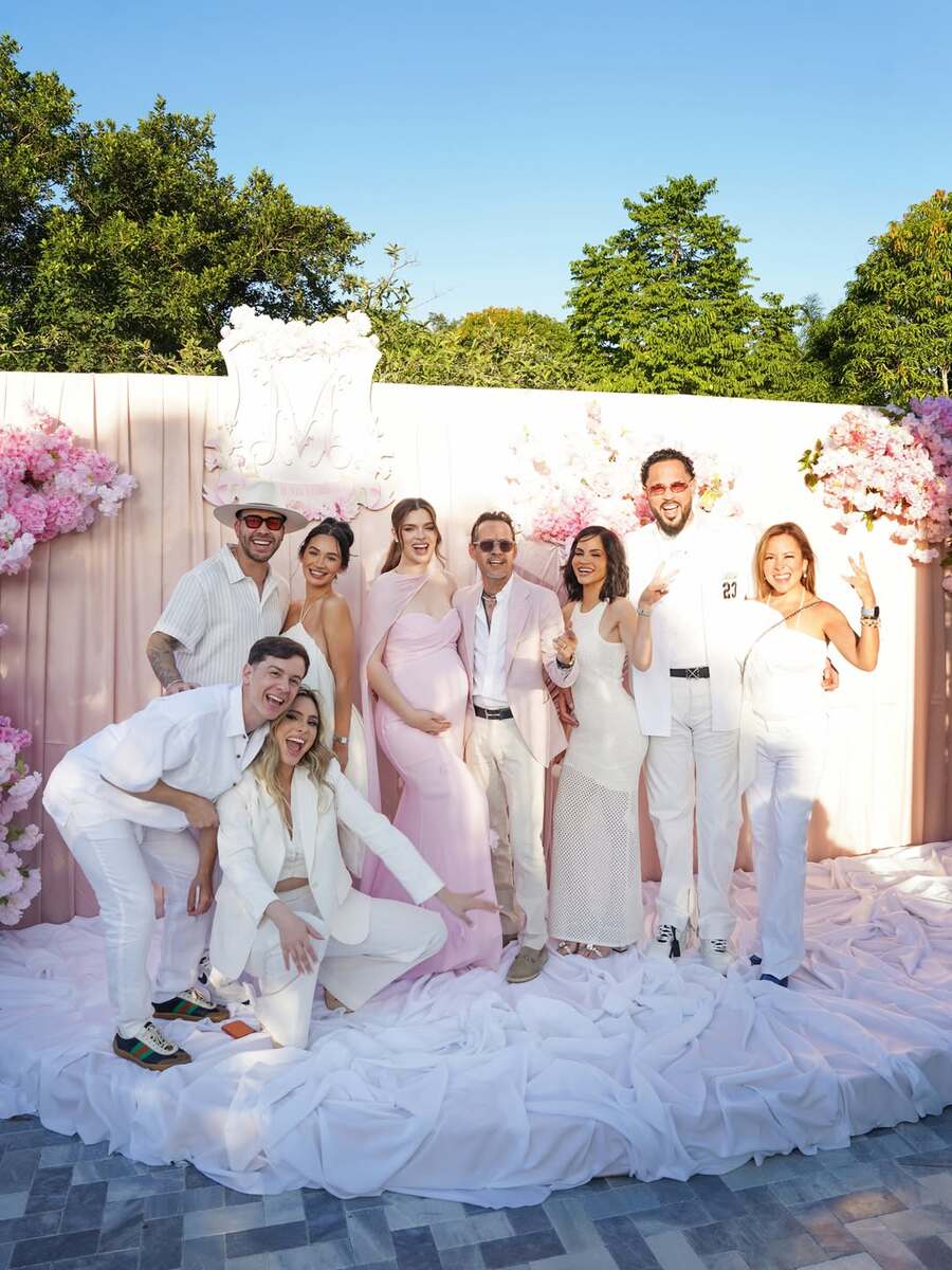 Baby shower de Marc Anthony y Nadia Ferreira.