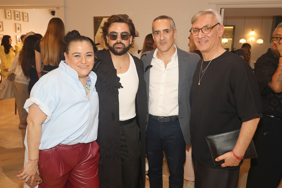 Roxana Badillo, Raúl de la Cerda, Mariano Lagos y Marco Corral.