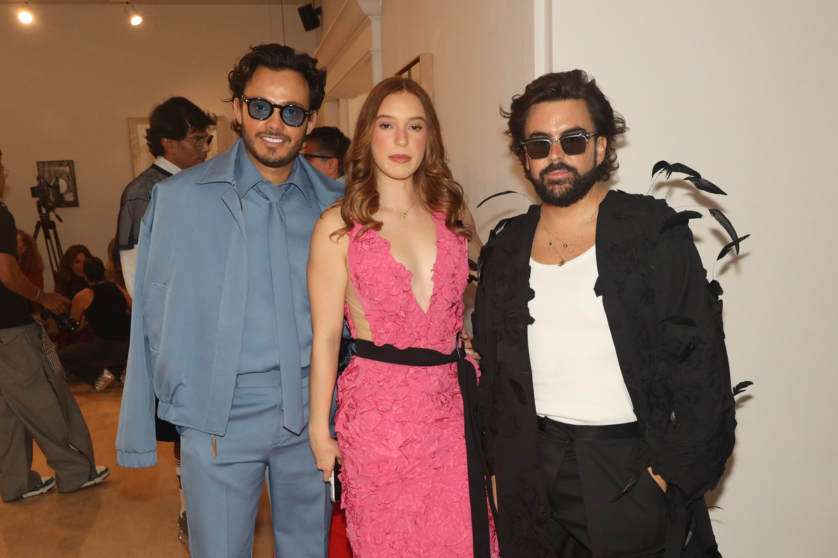 Gerardo Valle, Mia Rubín y Raúl de la Cerda.
