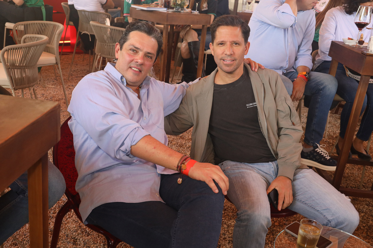 Jorge Elliot y Martín Hagerman.