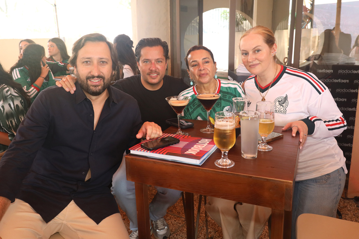 Manuel Quintanero, Santiago Rodríguez, Luisa Serna y Natalie Roterman.