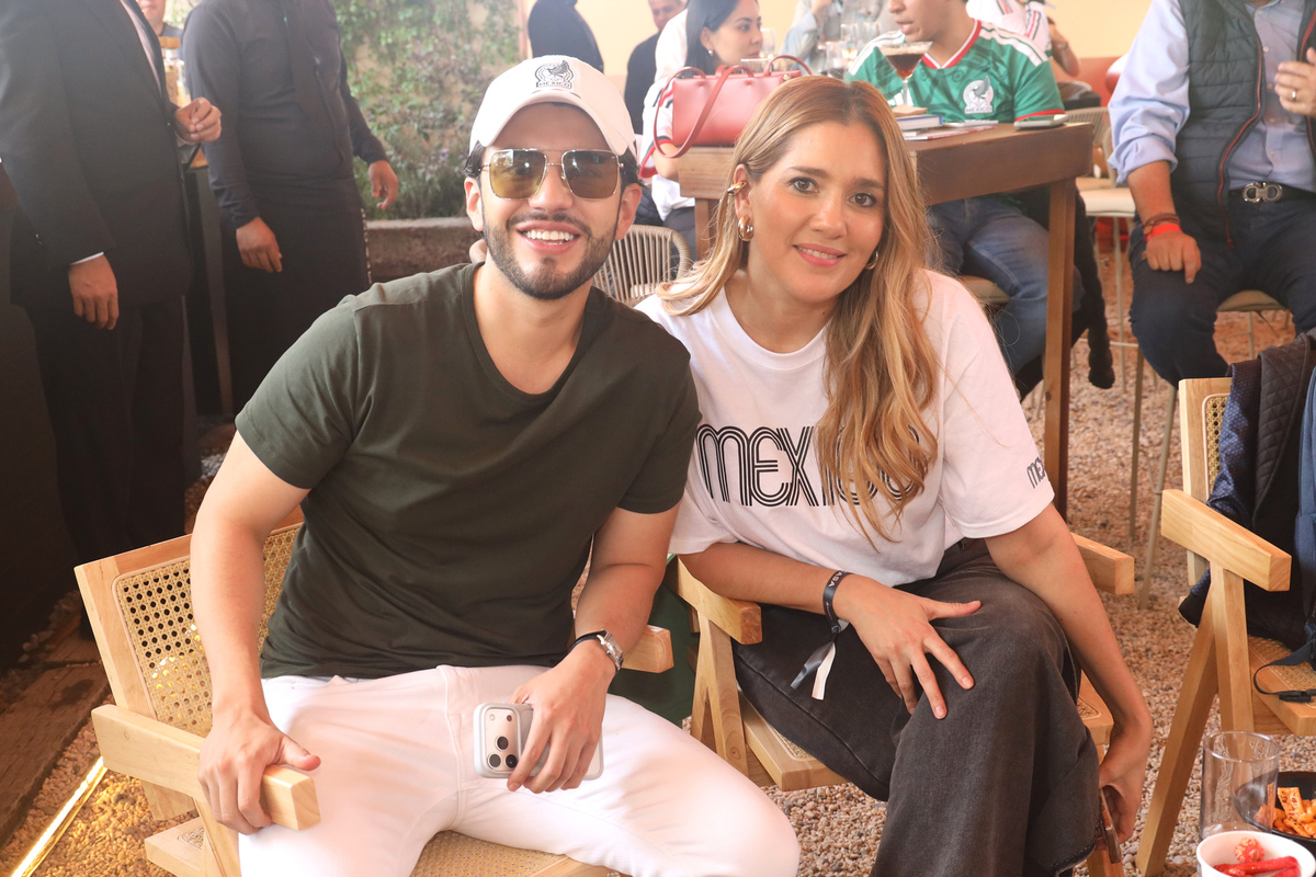 Martín Moreno y Edwina García.