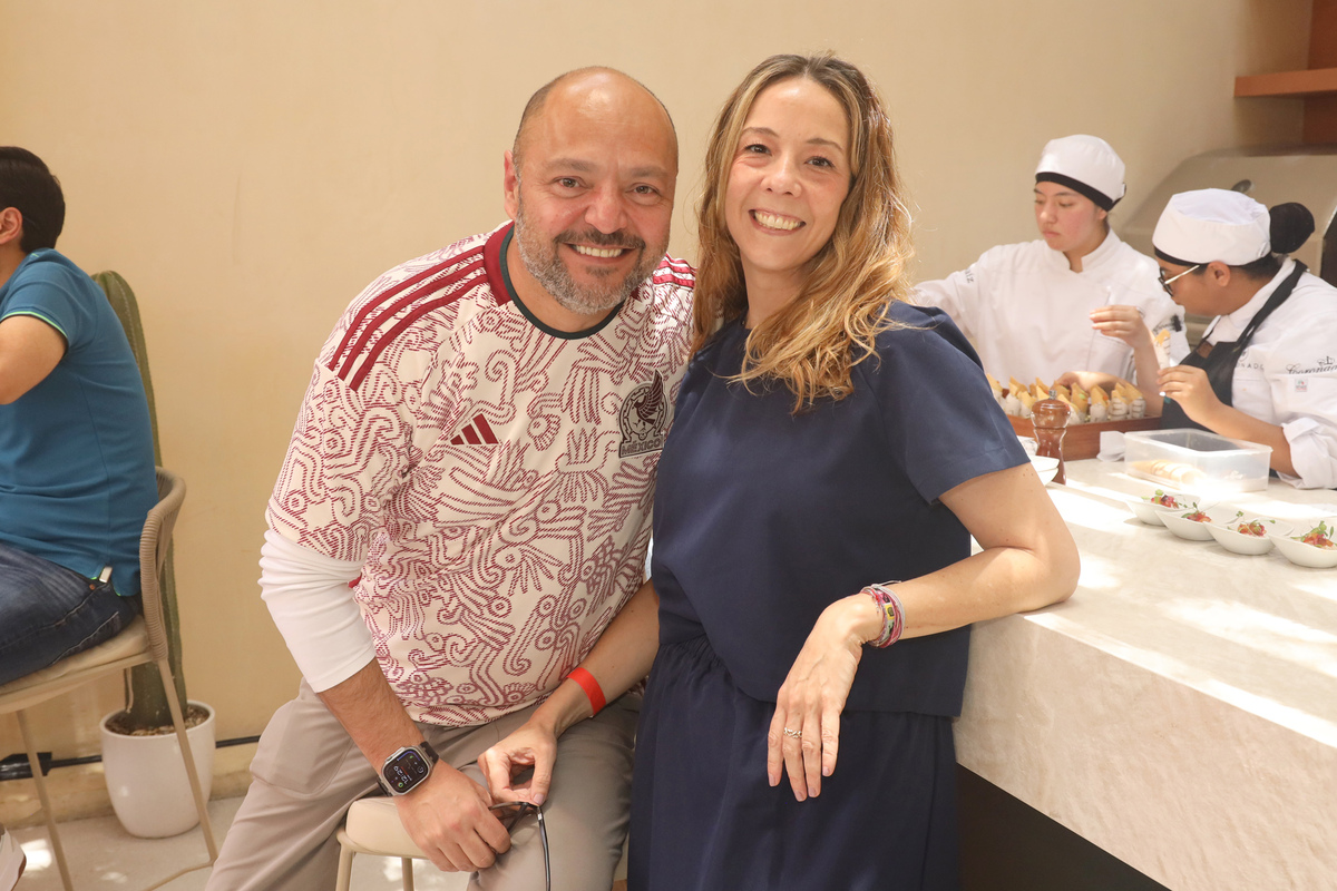 Mario Seade e Isabel Valle.