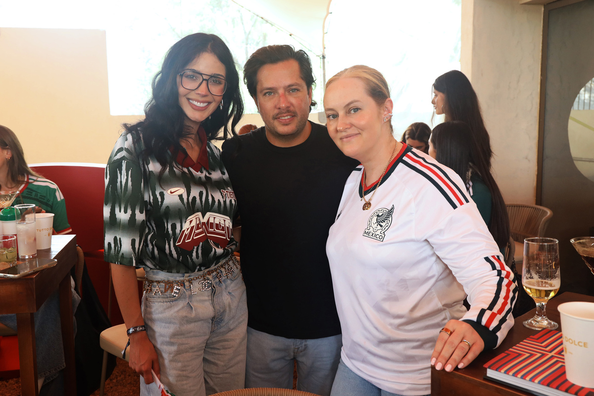 Ana Ugarte, Santiago Rodríguez y Natalie Roterman.