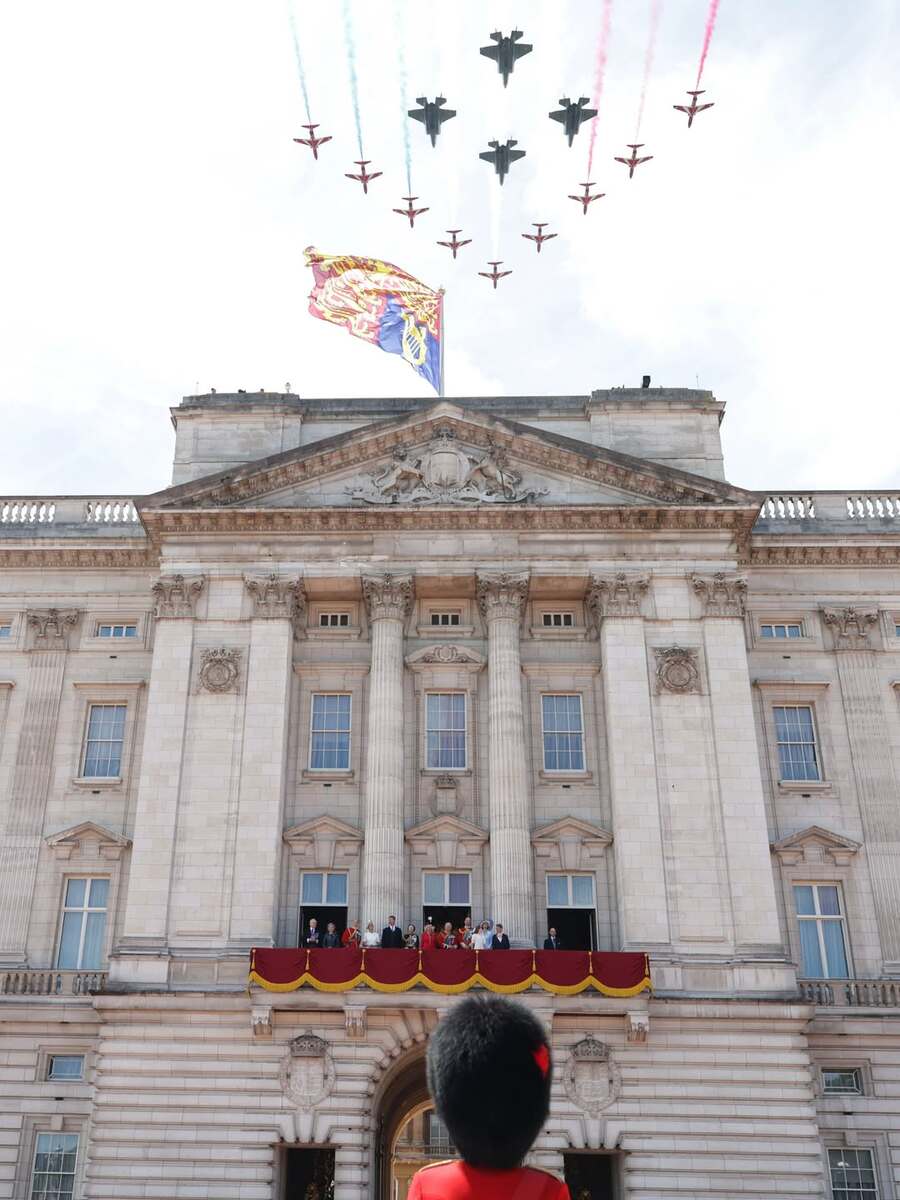Trooping the Colour.