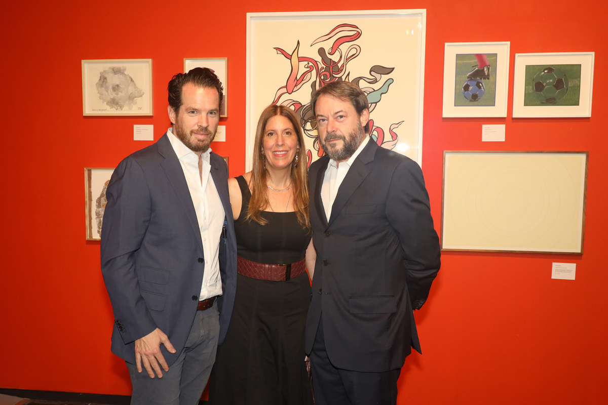 Sebastián Andrés, Federica Simón y Armando Salinas.