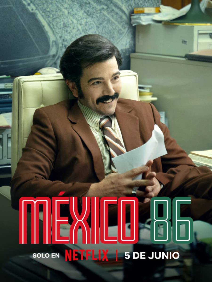 La historia de 'México 86' aborda cómo fue que nuestro país se convirtió en sede del Mundial.