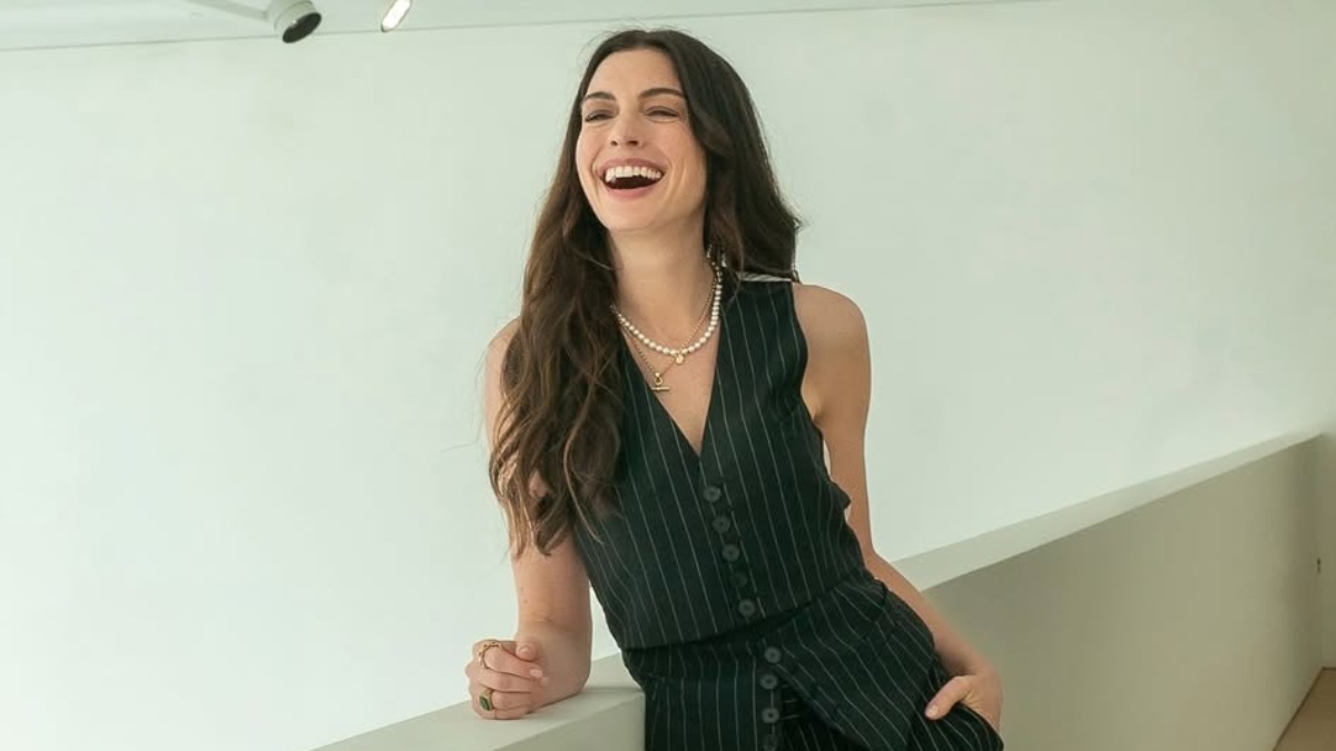 La razón por la que Anne Hathaway opta por dar a conocer sus embarazos en redes sociales