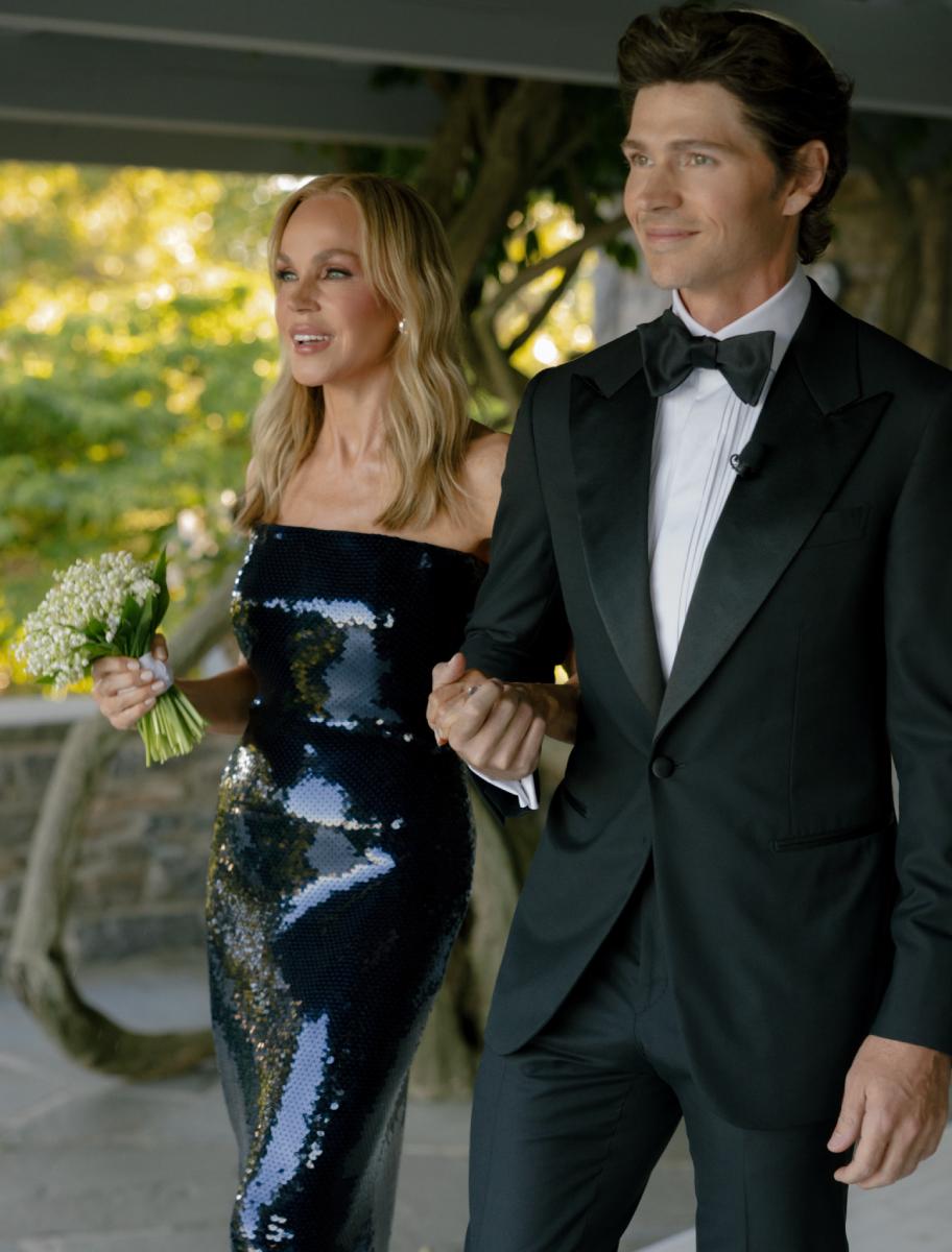 Boda Kenya Kinski-Jones y Will Peltz.